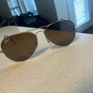 Ray-Ban Aviator Arista Sunglasses - Brown Gradient